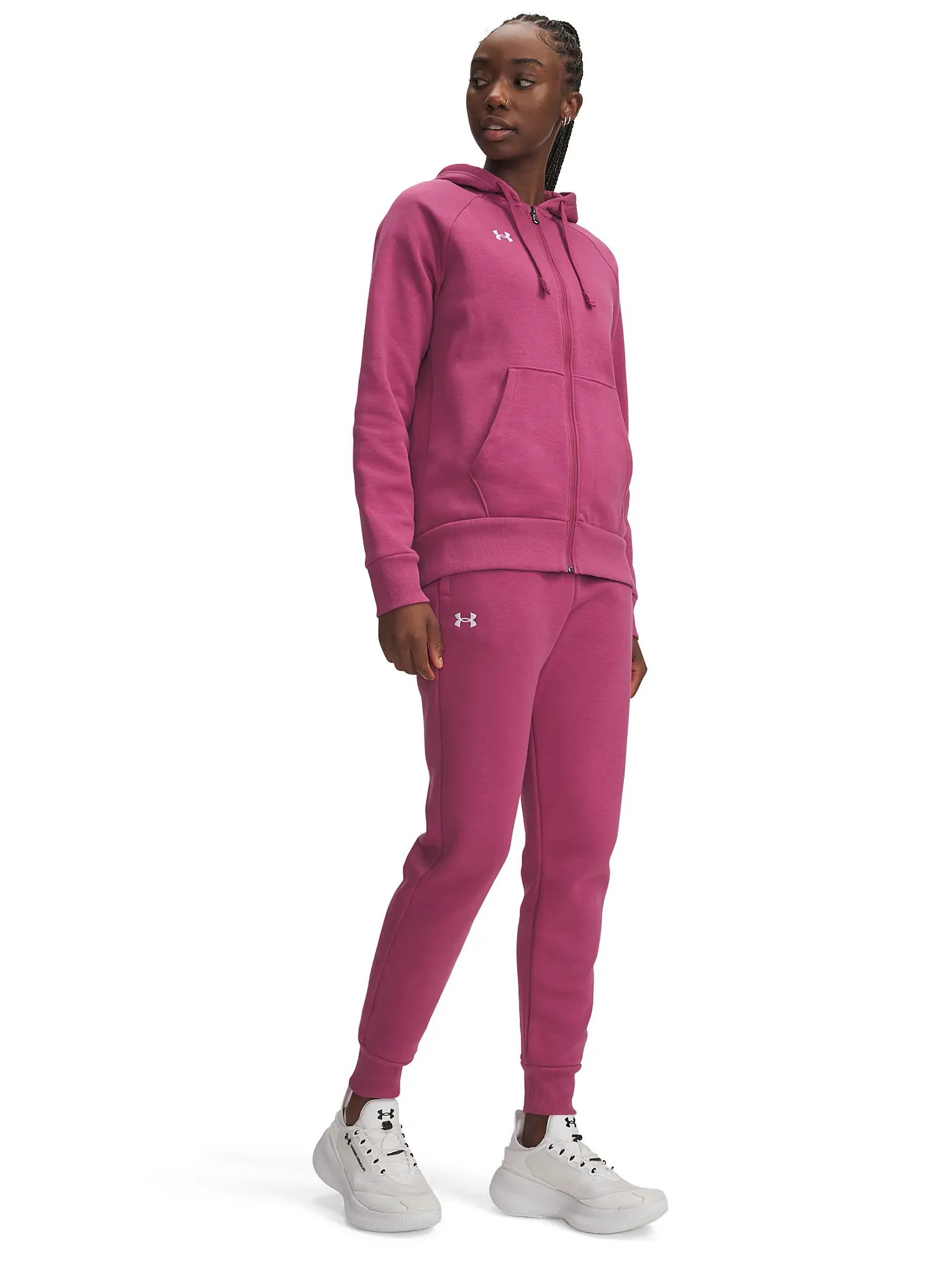 UNDER ARMOUR | Damen Jogginghose UA Rival Fleece | beere